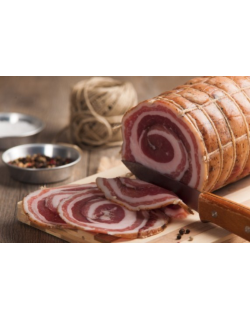 Göngyölt szalonna Pancetta