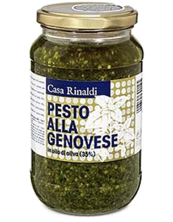 Pesto Genovése olivaolajban