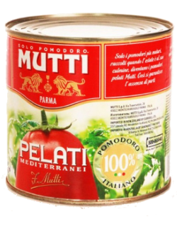 Hámozott paradicsom Mutti 3kg